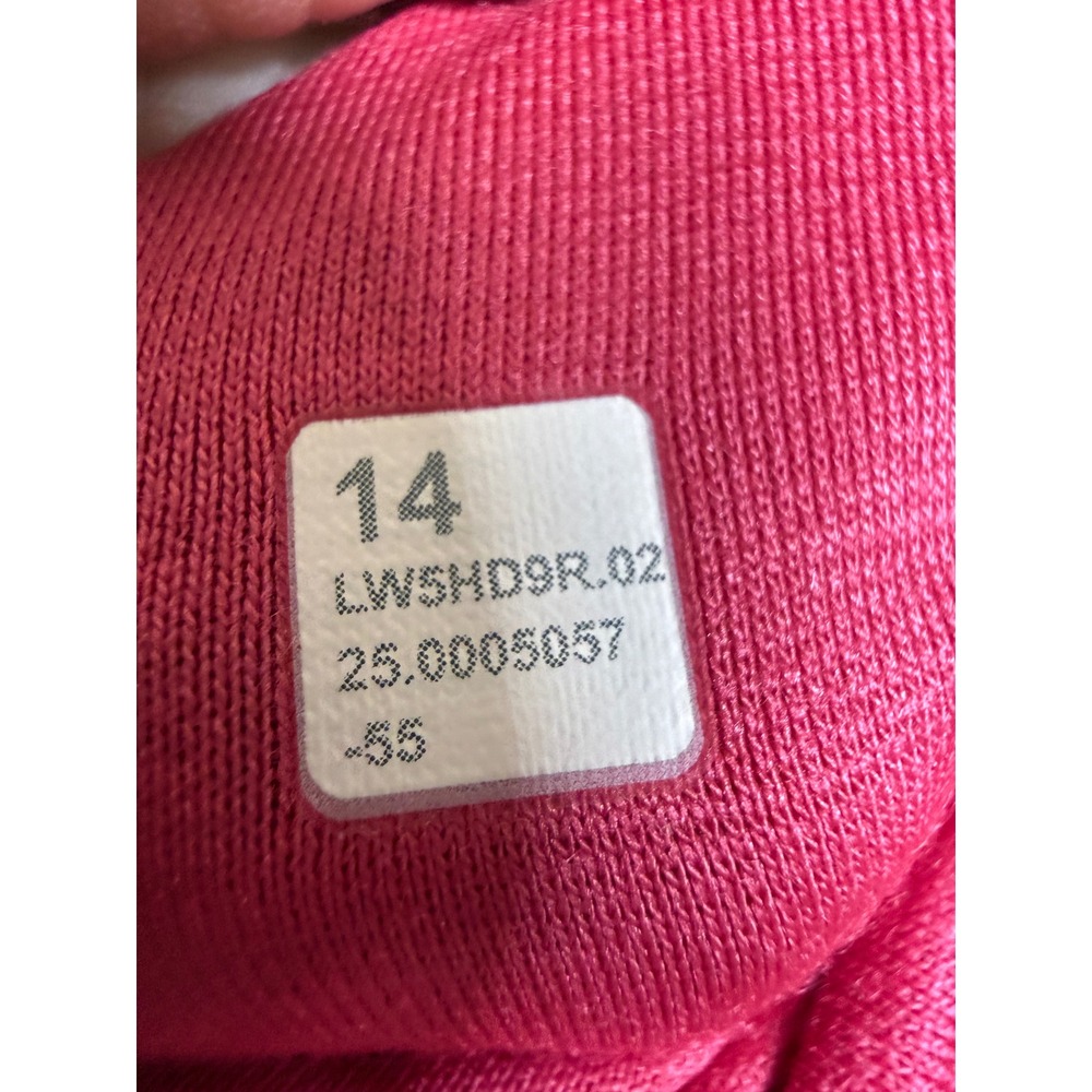 Lululemon Groove Super High Rise Flared Pant Pink LW5HD9R Size 14 - Picture 7 of 7
